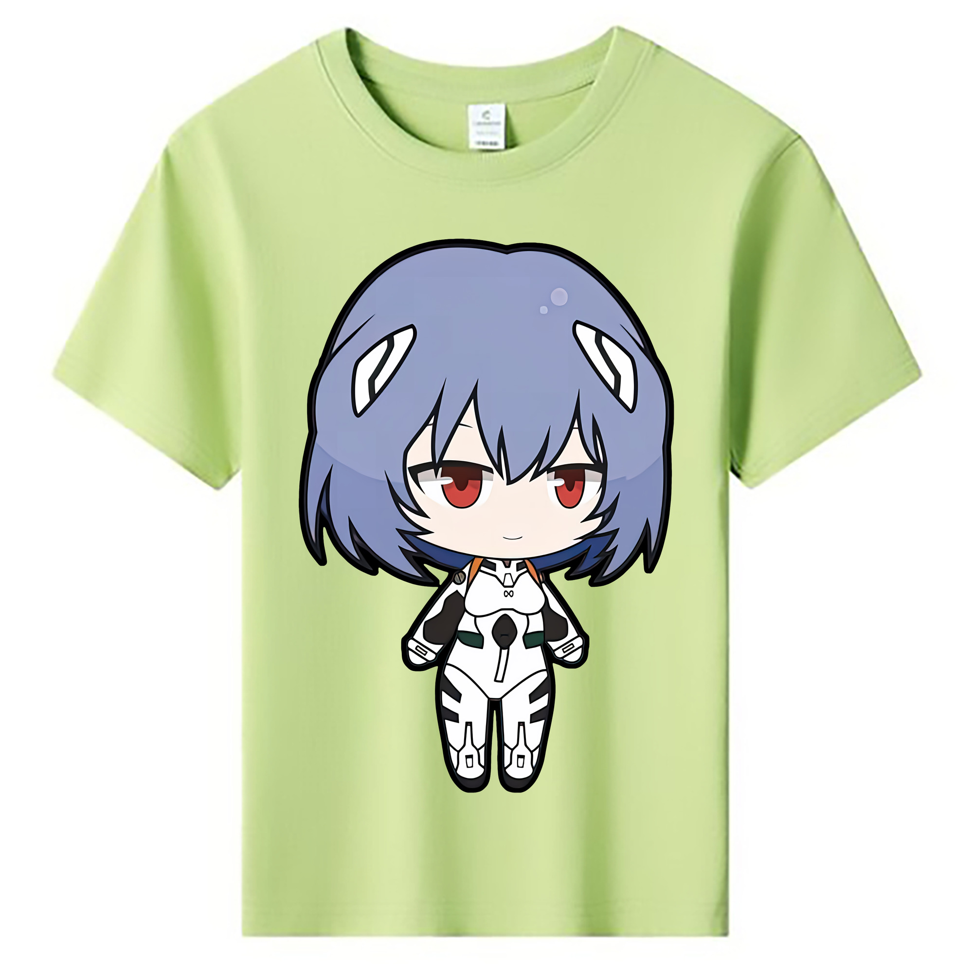 （画像用） EVA 新世紀エヴァンゲリオン 綿100％キッズTシャツ（フロントプリント）